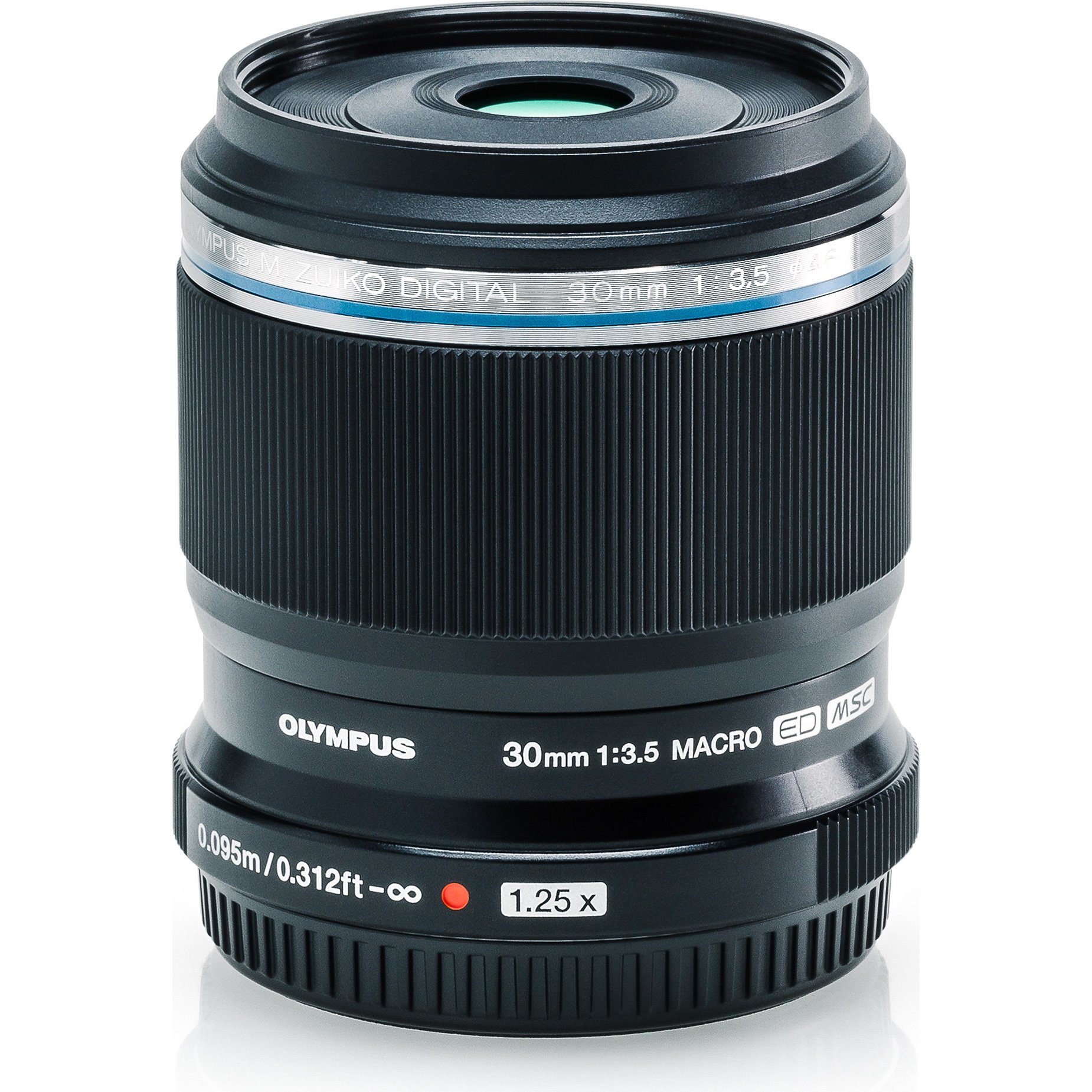Olympus M.Zuiko Digital ED 30mm f/3.5 Macro Lens for Micro Four Thirds, Black