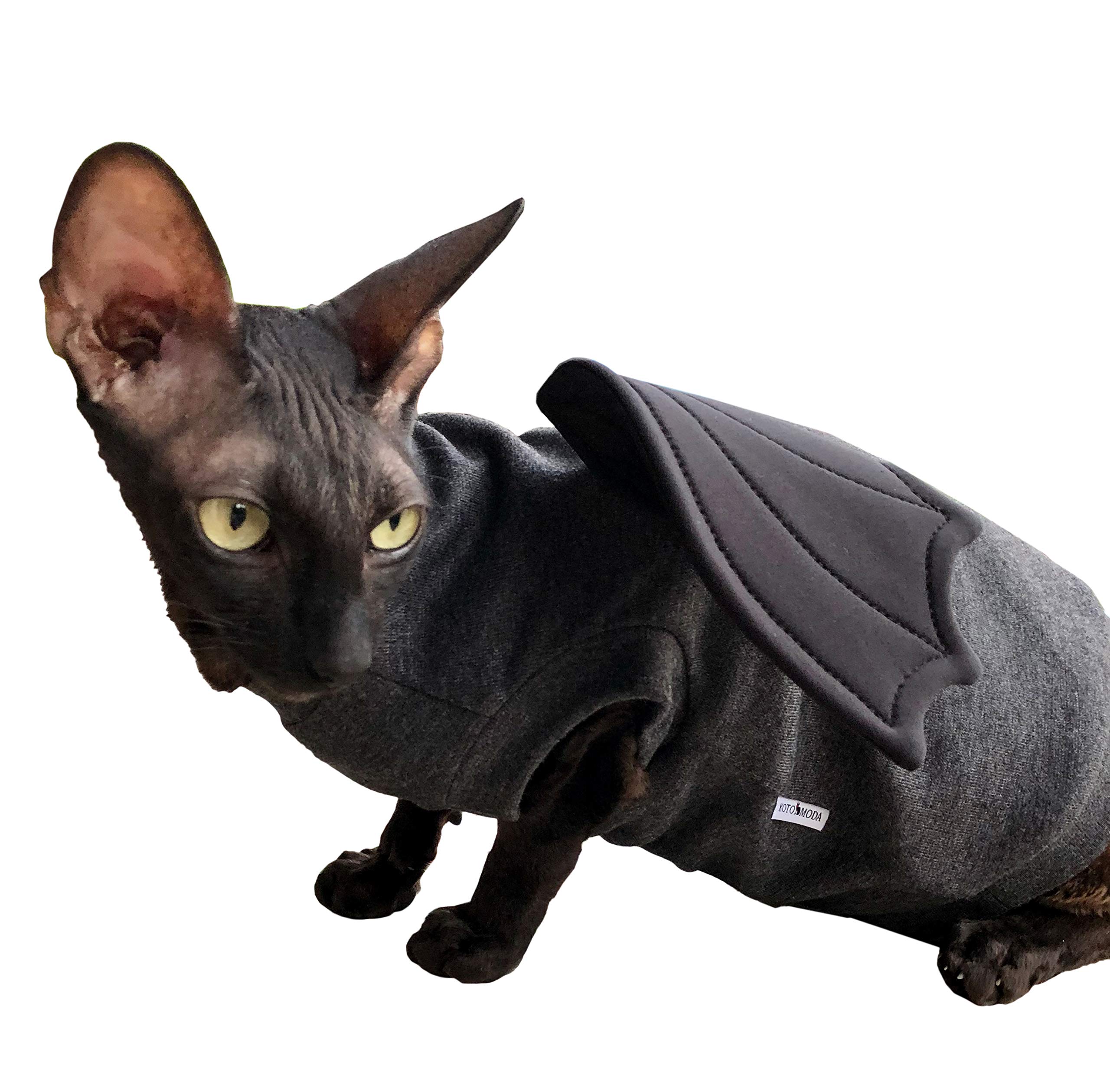 Kotomoda Cat's T-shirt Dragon for Sphynx and naked cats (L)