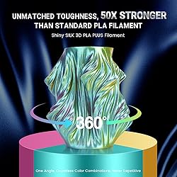 SUNLU Silk Triple Color Pla Filament, Silk PLA 3D