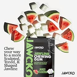 JAWCKO Ultra-tough Jawline Chewing Gum | Get a