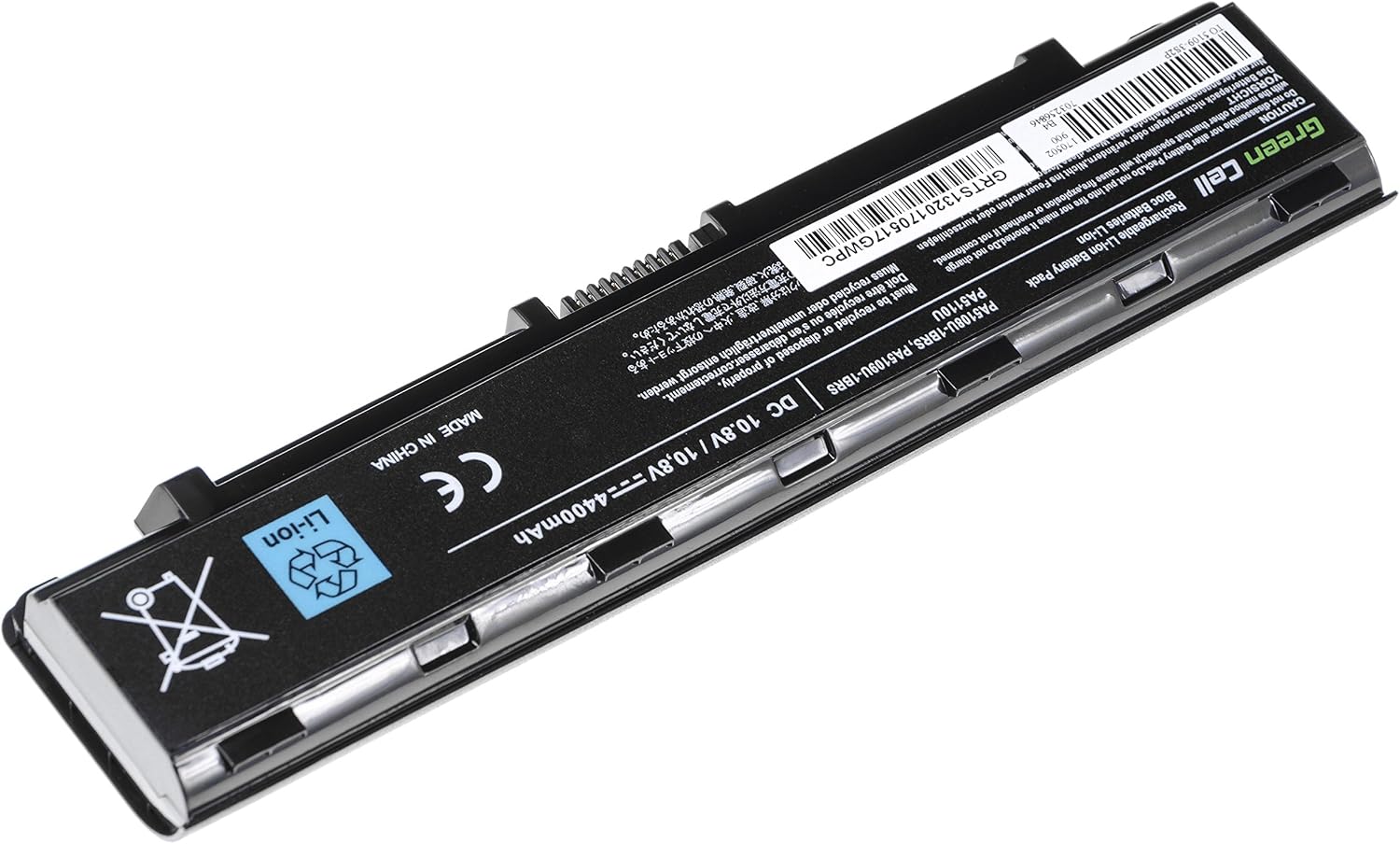 Green Cell Toshiba PA5109U-1BRS PABAS272 Laptop Battery for Toshiba Satellite C50 C50D C50t C55 C55D C55t C70 C70D C75 C75D L70 C50-A C50D-A C55D-A C55D-A C55-A C55D-A C55D-A C50-A -A-14W C55-A-1H9 - Image 5