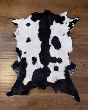 Amazon De Goat Hide Ziegenfell Premium Ziegenhaut Teppich