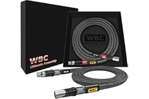 WORLDS BEST CABLES 3 Foot Ultimate – 18 AWG - Ultra-Pure OFC –Ultra-Low-Capacitance (8.5pF/ft)- Premium Audiophile XLR Cable 