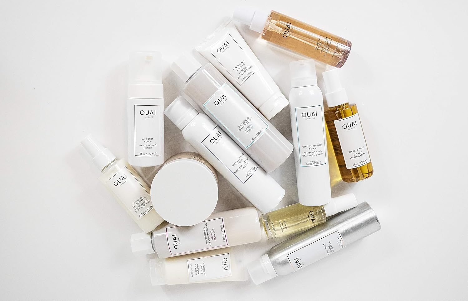 OUAI Hair Oil. Lightweight, Multitasking Oil Protects from UV/Heat Damage and Frizz, Adds Mega Shine and Smooths Split Ends. Safe for Colored Hair. Free from Parabens, Sulfates and Phthalates (1.5 oz): Beauty