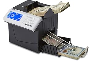 ZZap D50i Mixed Denomination Bill Counter & Counterfeit Detector - Money Cash Currency Machine CIS Value