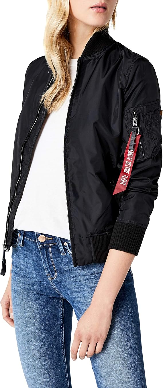 Camping Hiking Alpha Industries Ma 1 Tt Women Damen Jacke Bomberjacke Fliegerjacke Clothing