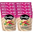Darrell Lea Soft Australian Licorice, Non-GMO, No Palm Oil, Plant Based, No High Fructose Corn Syrup, Soft & Chewy Licorice Candy, Made in Australia (Mixed Fruit, 7 Ounce (Pack of 8))