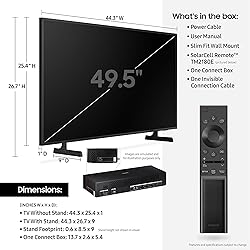 SAMSUNG 50-Inch Class Frame Series - 4K Quantum HDR