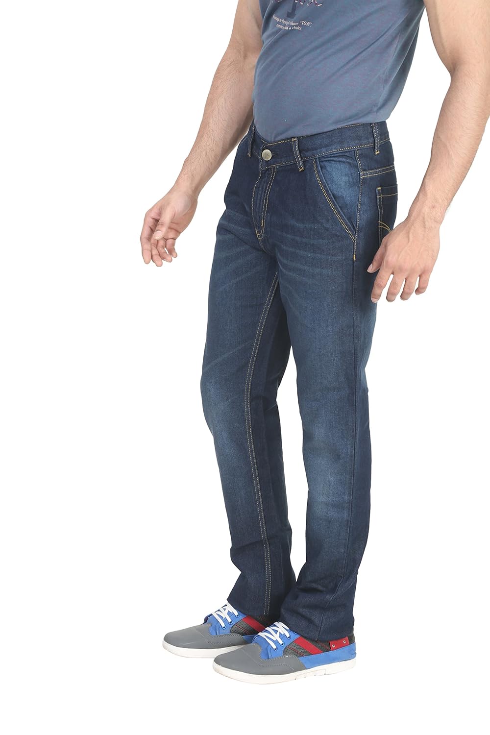 trendy trotters men's regular fit jeans