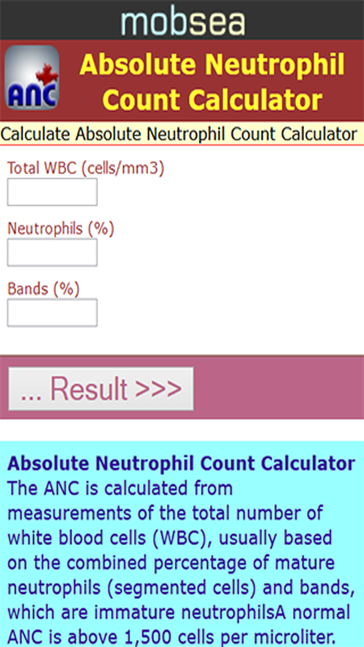 How To Calculate Anc