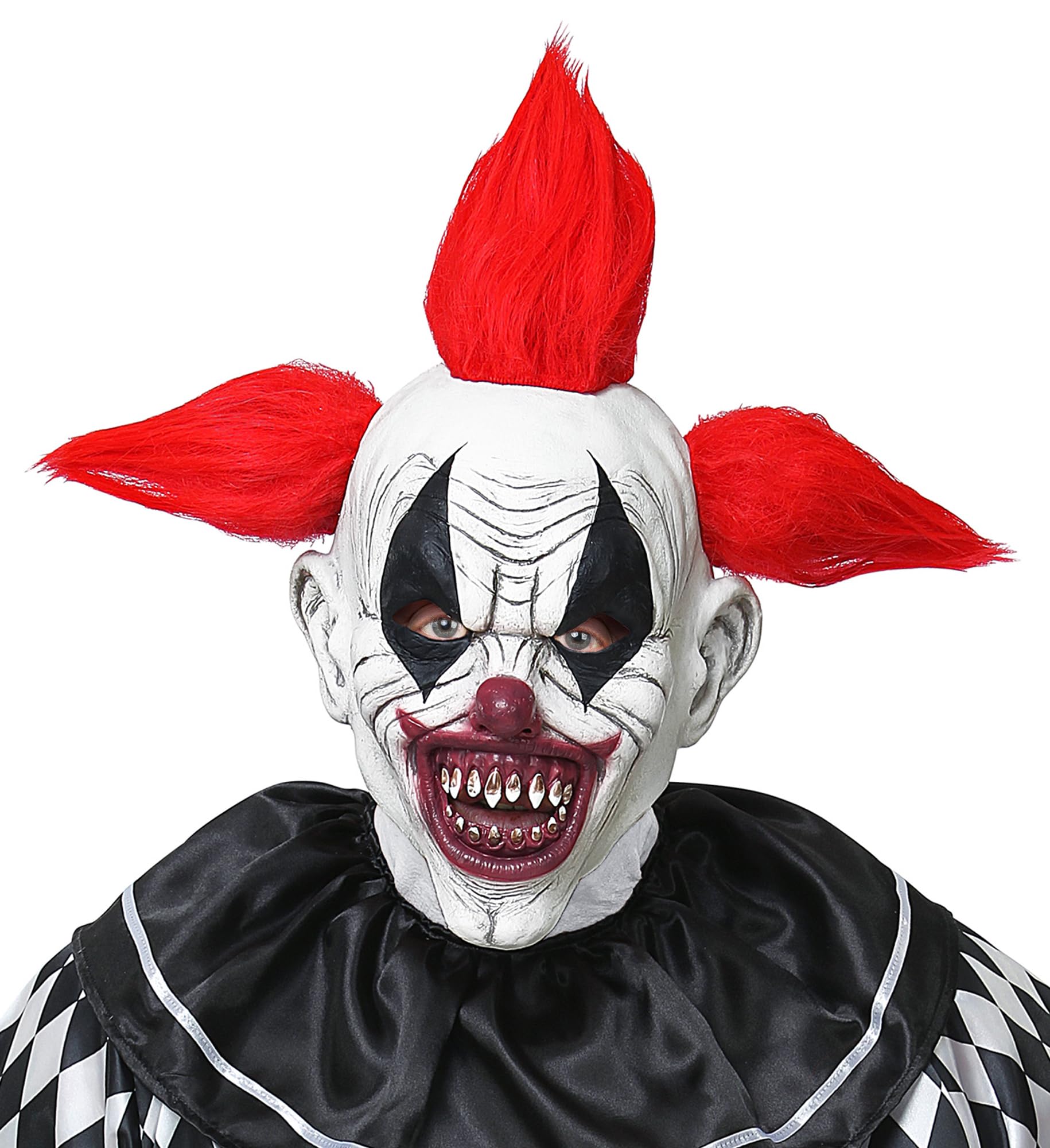 Widmann Horror Clown Full Head Mask W/hair