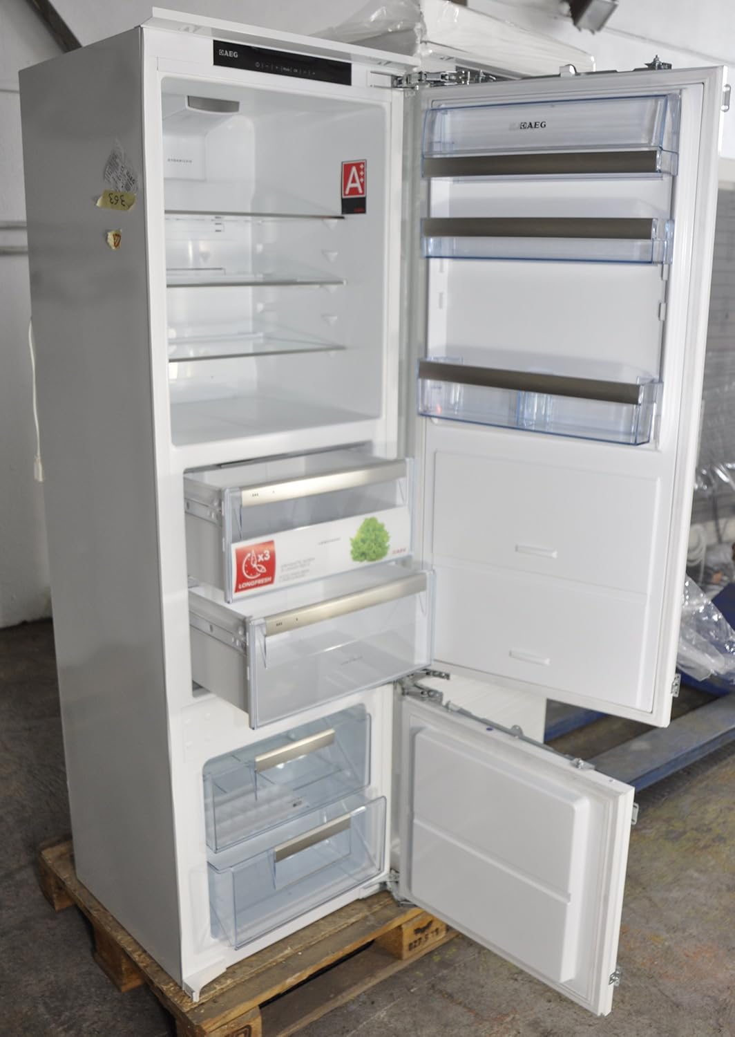 AEG SANTO SCZ 91800 C0 empotrable de nevera y congelador: Amazon ...