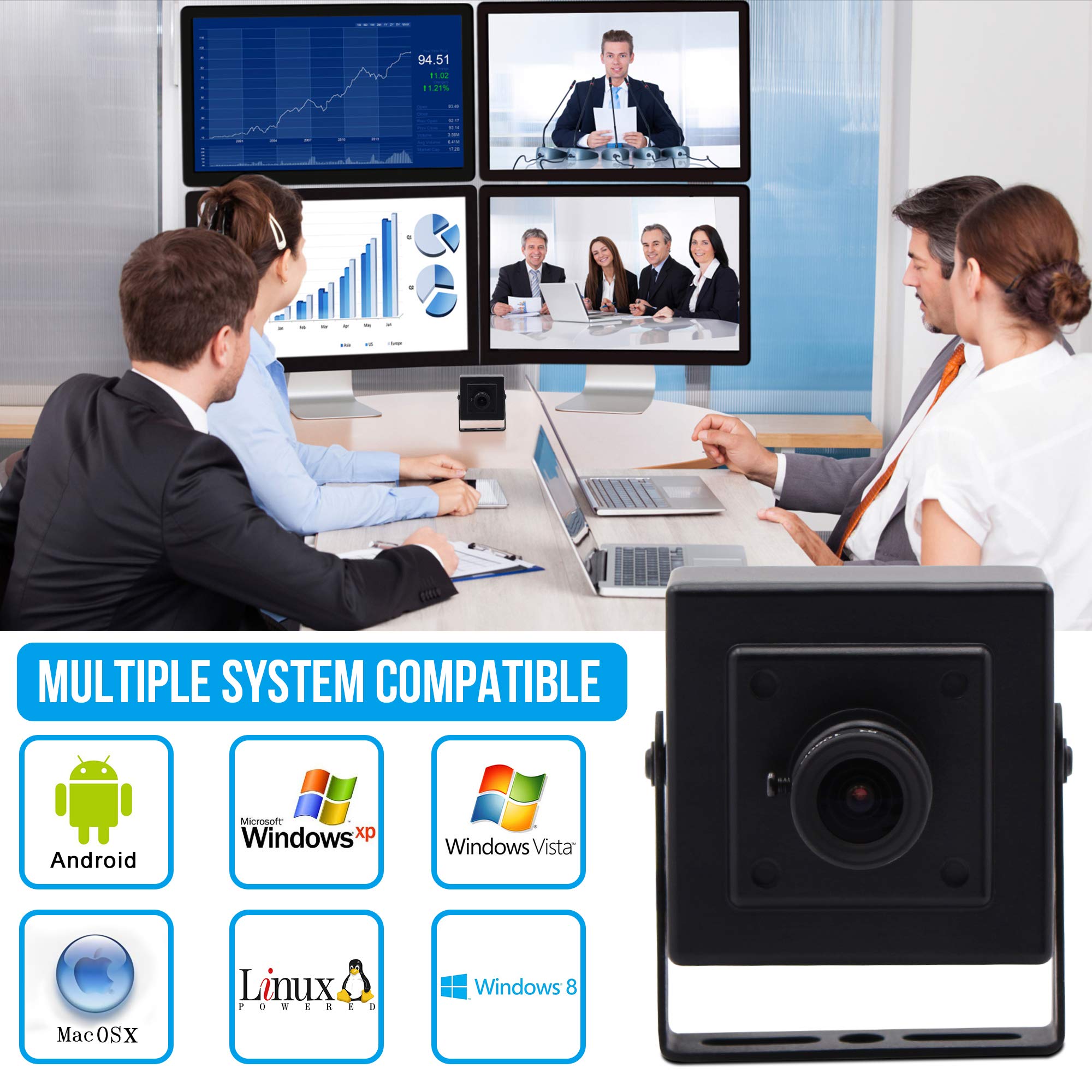Mua ELP 4K Mini USB Camera with 3.6mm Lens and 3840x2160 HD Resolution ...