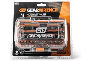 GEARWRENCH 41 Piece 1/4" Drive Ratchet MicroDriver Set | GWMBS41
