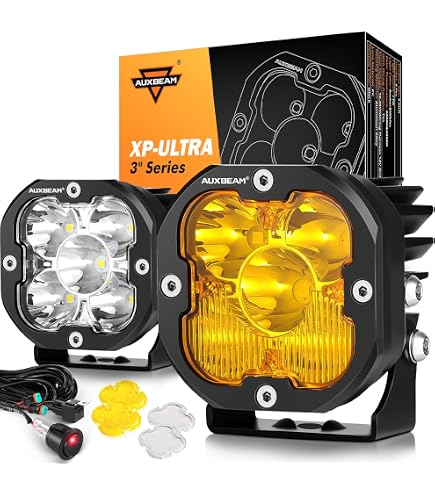 Baja Designs - S2 Pro Pair Driving/Combo LED Baja Amber, Light