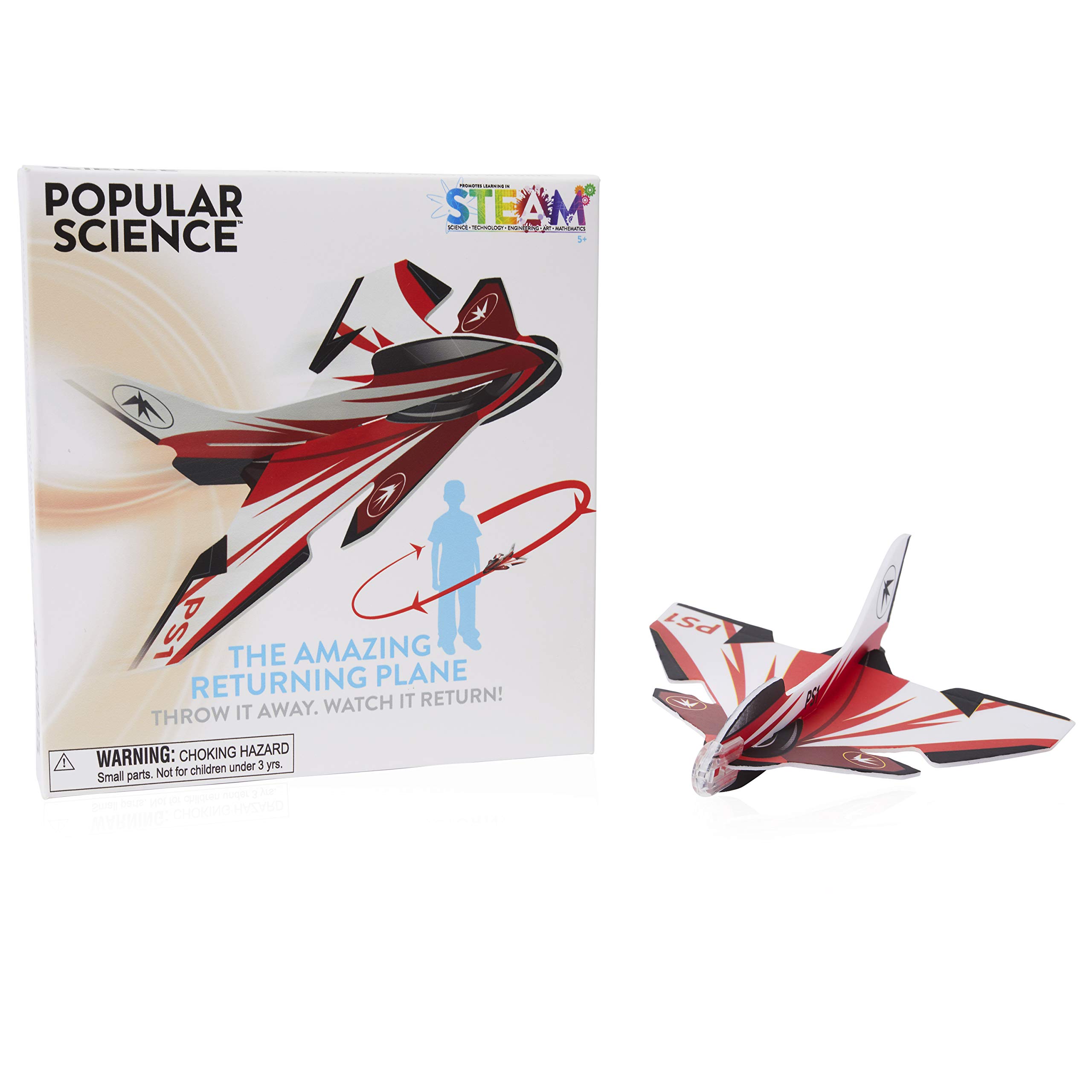 WOW! STUFF Amazing Returning Plane STEM Educational Toy