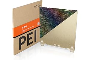YOOPAI Double-Sided PEI + PEO Sheet and Flexible Magnetic Build Plate, 235x235mm 3D Printer Bed Platform for Creality Ender 3 V3 SE/KE /K1/K1C/ Ender 3/Ender 3 V3/3 Pro/ 5 S1/ 3 S1 Pro/3 Neo