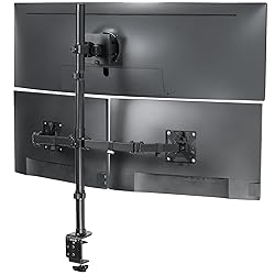 VIVO Triple Monitor Extra Tall Desk Mount for up to