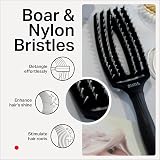 Olivia Garden Fingerbrush Combo Medium Black view 6