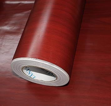 Sd.enterprises NO.M875 Self Adhesive Sheet Wall Paper Contact Paper with 3D Wood Grain