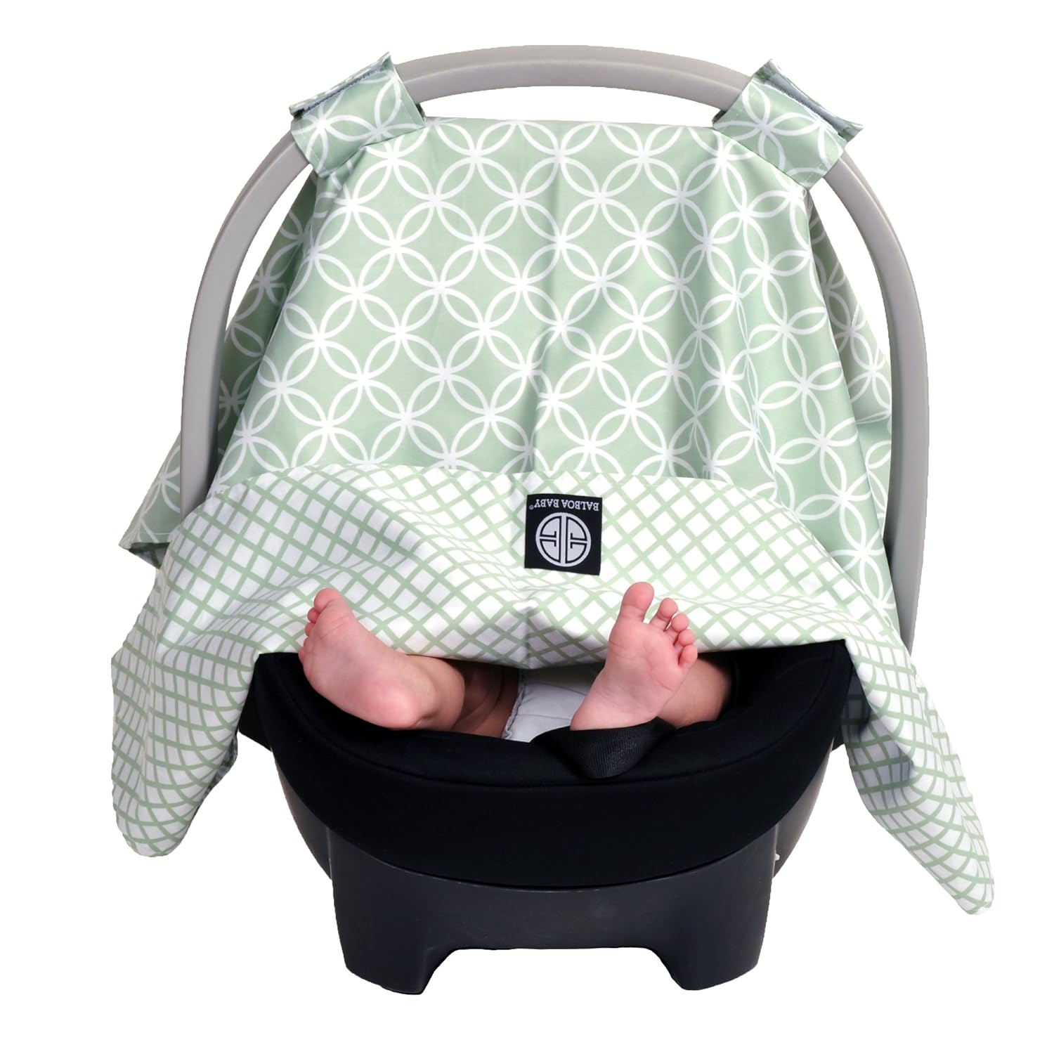 Balboa Baby Car Seat Canopy, Sage Circle Baby