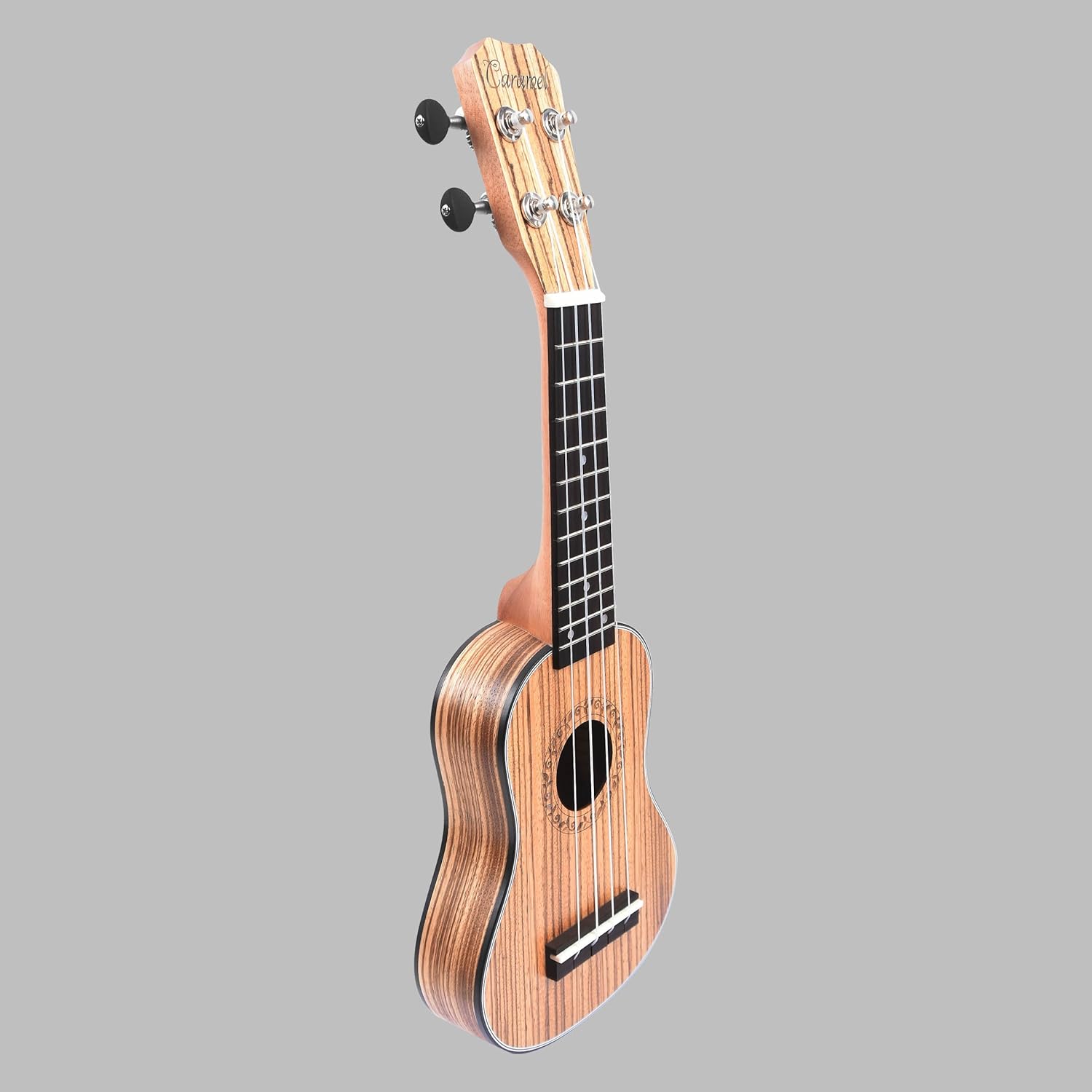 Caramel CP100 Zebrawood 17" Sopranino Pocket Ukulele Amazon.co.uk