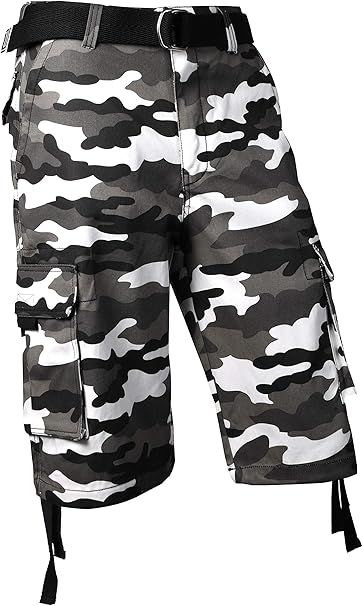 cotton twill cargo shorts