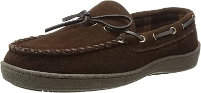 clarks suede men's moccasin slippers