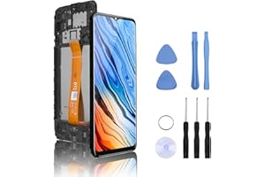 Yodoit for Samsung Galaxy A12 Screen Replacement SM-A125F, SM-A125M, SM-A125N LCD Digitizer Display Assembly 6.5" Touch Screen Glass Replacement with Frame