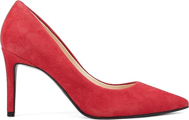 nine west red heels