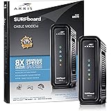 ARRIS SURFboard SB6141 DOCSIS 3.0 Cable Modem Certified with Comcast Xfinity, Time Warner, Cox, Charter, Cablevision, and more