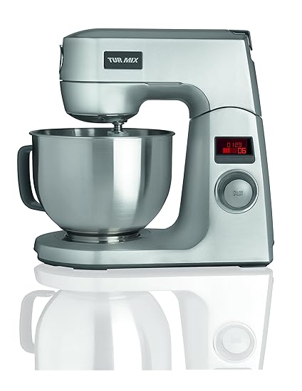 Turmix CX 950 Küchenmaschine (1200 Watt, 4.5 Liter) silber