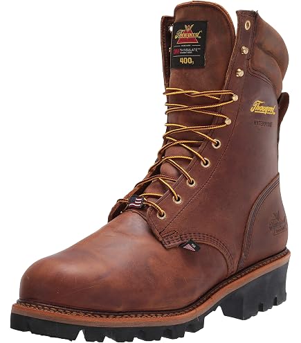 Amazon.com | Thorogood Logger Series 9” Waterproof Steel Toe  display picture 3