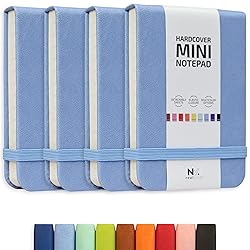 NeatVilla Tiny Notebook 3x4 Small Notepad Pocket