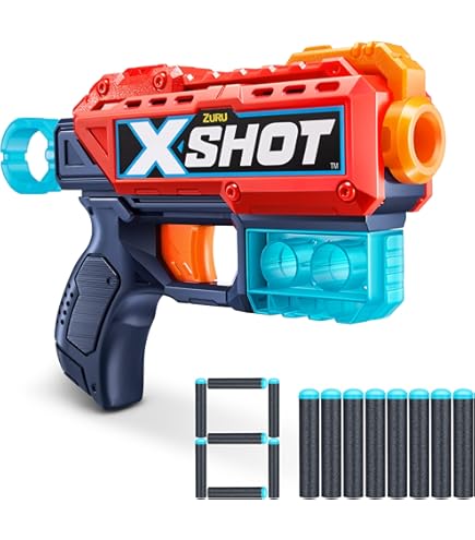 Amazon.com: XSHOT Excel Double Kickback Foam Dart Blaster Combo