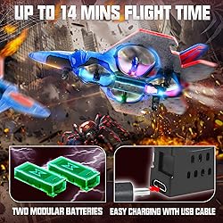 BEZGAR Drones for Kids | 2.4GHZ RC Plane, Spider