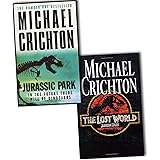 Michael Crichton Jurassic Park 2 Books Collection Pack Set (Jurassic Park, The Lost World)