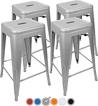 Amazon Com Urbanmod 24 Counter Height Bar Stools 330lb Capacity