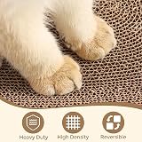ComSaf Cat Scratcher Cardboard Oval Bed Durable Scratch Lounge 44x34x10 cm view 4