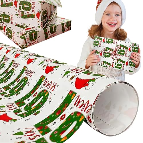 6 7 Meme Wrap Christmas Wrapping Paper Kids Funny Six Seven Wrapping Paper Unique Brain Rot Gen a Meme Wrap Roll Birthday Santa Festive Xmas Present Holiday Rolls