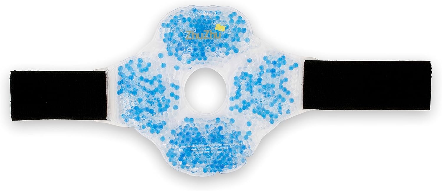 Zhu-Zhu Reusable Knee Ice Pack Wrap with Adjustable Straps - Image 3