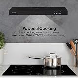 Abode Induction Hob 59cm Four Zone Ceramic Cooktop with Touch Control view 7