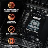 Thermal Grizzly Direct Die Frame Ryzen 7000 CPU Cooler Mounting Aluminum view 2