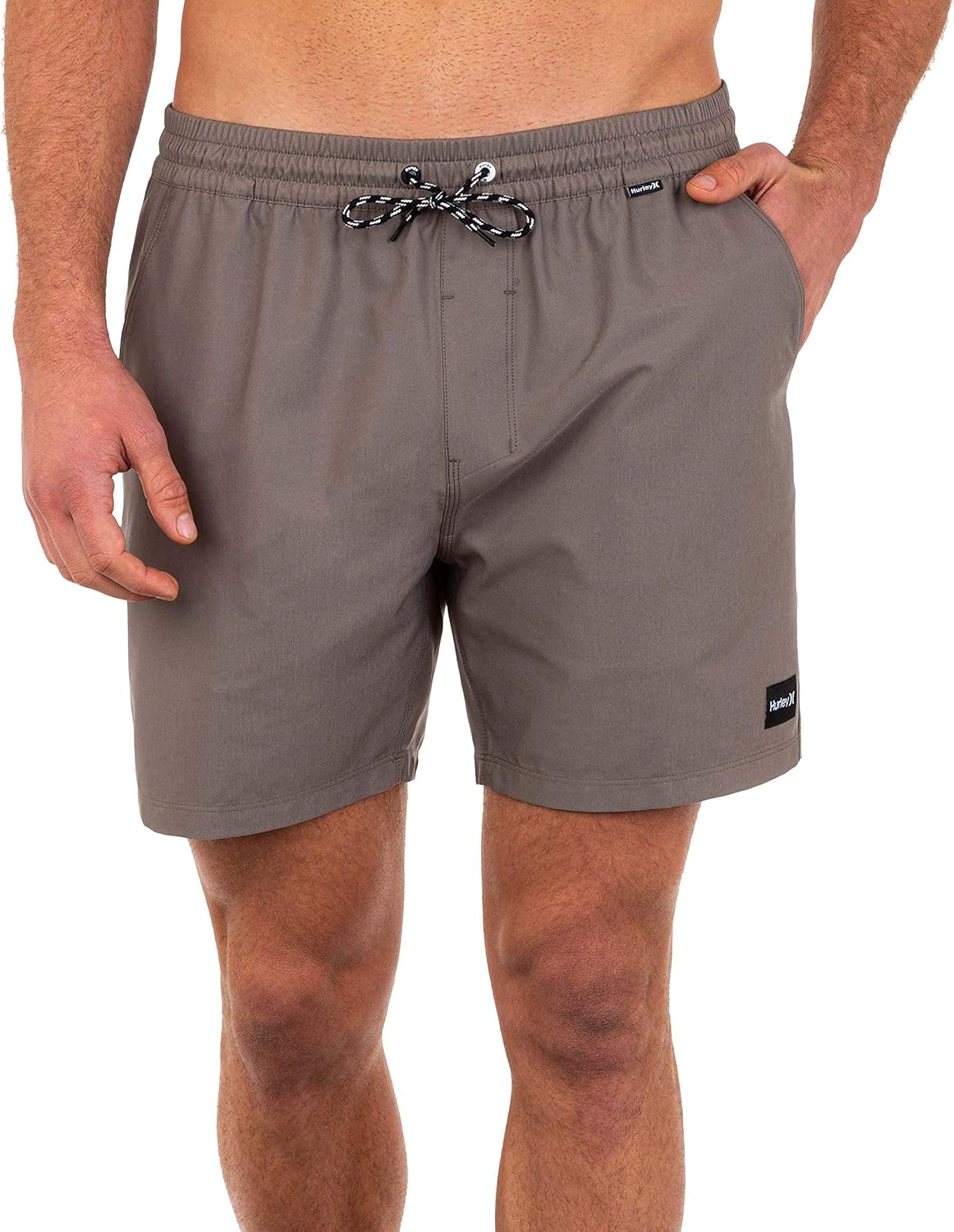 Hurley Men's Standard One and Only Solid 17" Volley Board Short: Clothing