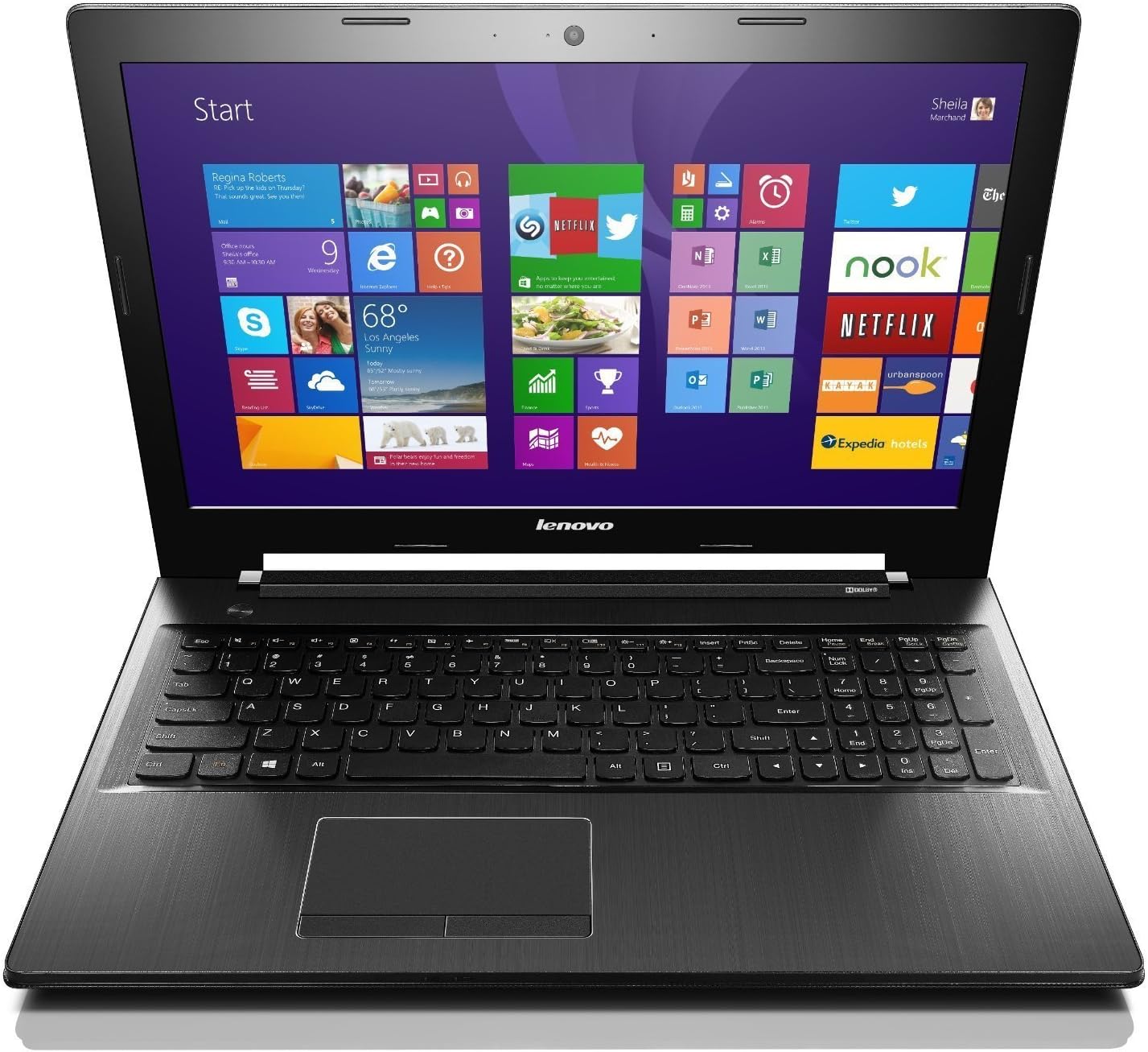 Lenovo Z50 Laptop Computer 59436278 Black 4th Generation Intel
