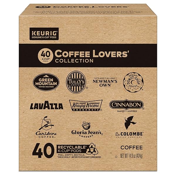 KEURIG® COFFEE LOVER’S COLLECTION VARIETY PACK, KEURIG SINGLE SERVE K-CUP PODS, 40CT