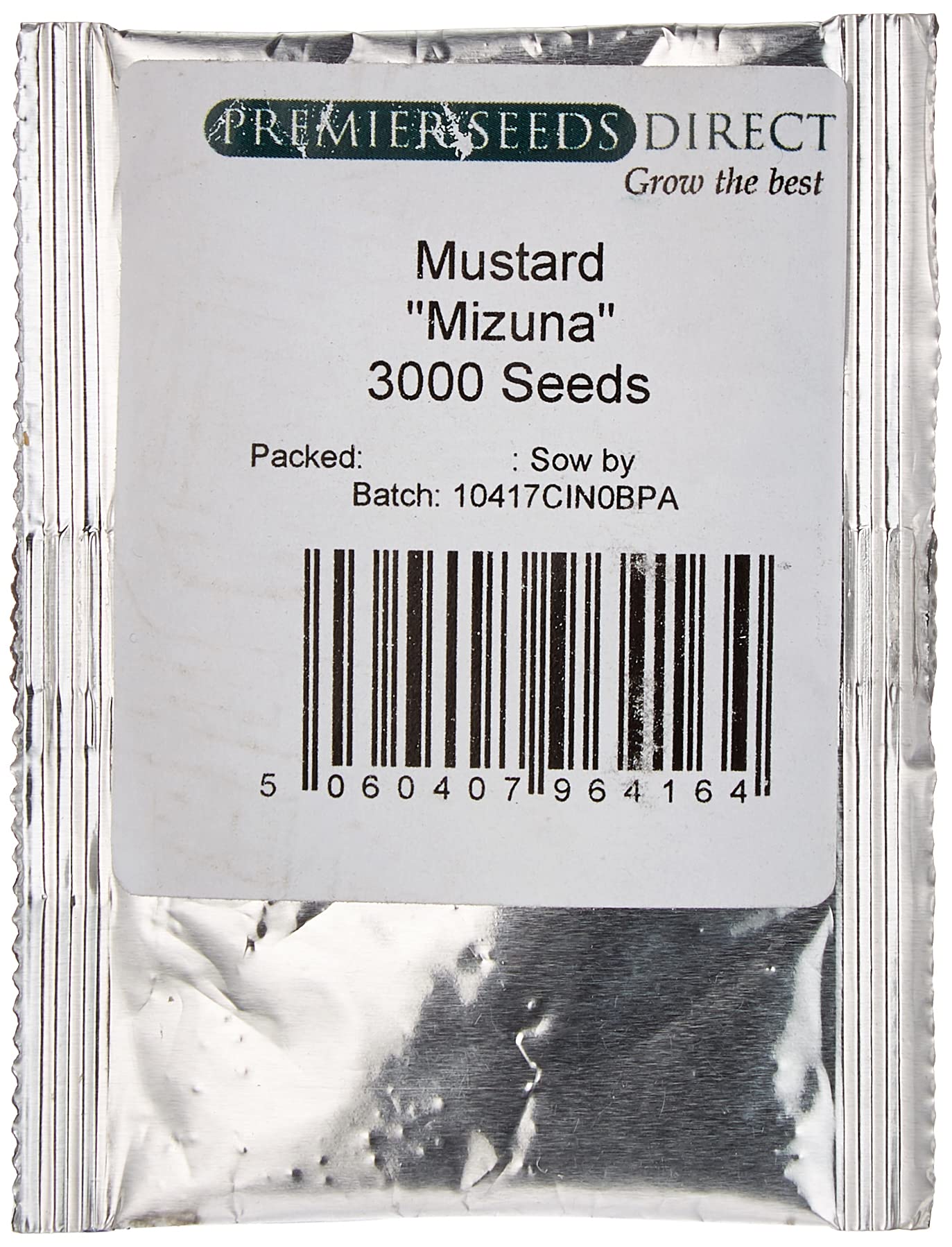 PREMIER SEEDS DIRECT - Mustard Seeds - MIZUNA - 2 Grams