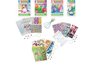 PAAS Easter Egg Decorating Kit, Includes 1 Unicorn Egg Dying Kit, 1 Loveable Llamas Egg Dying Kit, 1 Dino Decorating Kit Whiskers for Easy Egg Dying, Food Safe Dye (4 Piece)