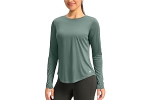 G GRADUAL Women's UPF 50+ Sun Shirt Long Sleeve UV Shirts Rash Guard Lightweight Quick Dry Workout Hiking Tops for Women