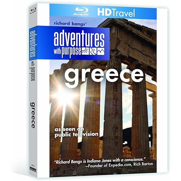 Adventures with Purpose Greece [Blu-ray]: Travel, Richard Bangs